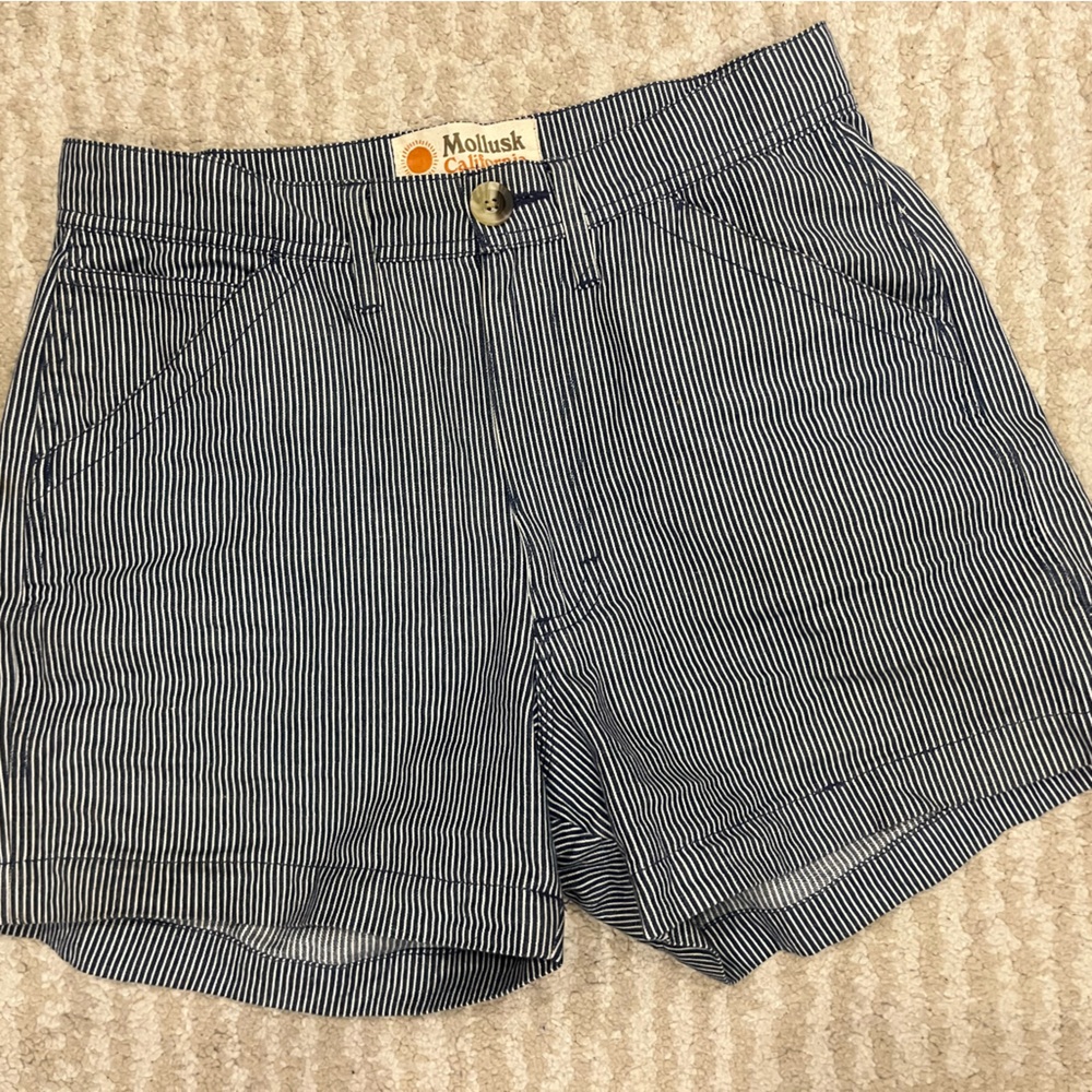 Mollusk pinstripe painter short size M sold out style